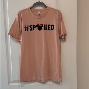 Custom Disney Minnie Ears #Spoiled T-Shirt